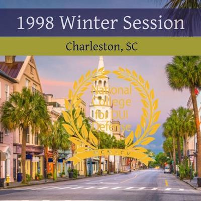 1998 Winter Session Written Materials (Charleston, SC)